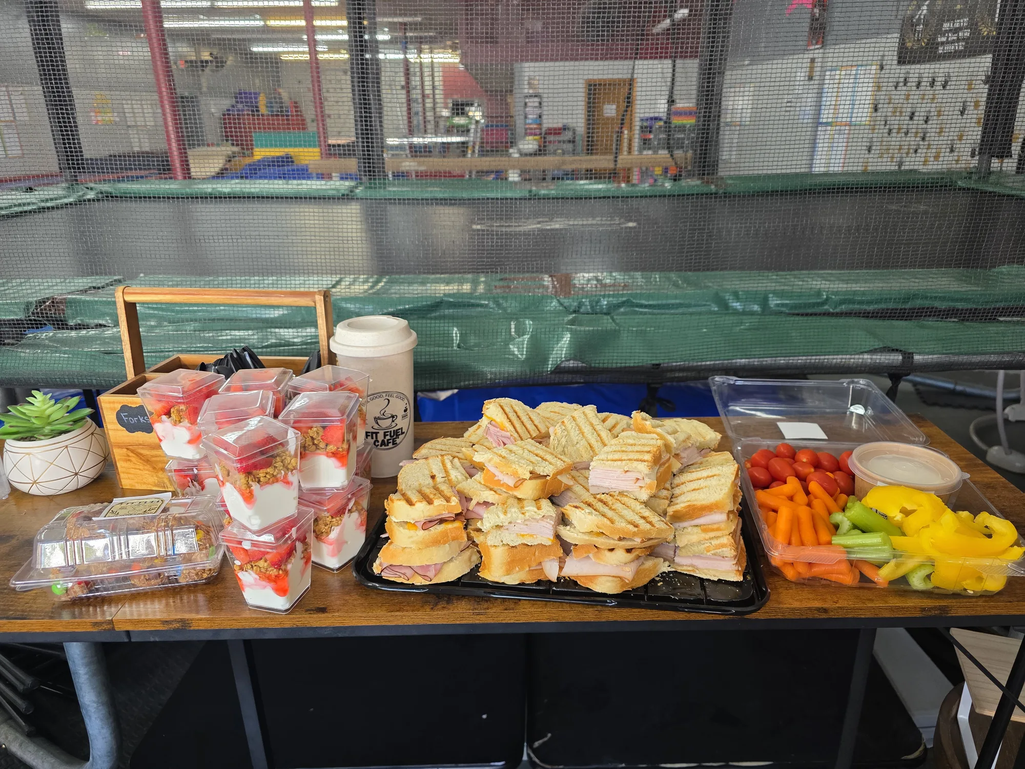 Fit Fuel catering platters