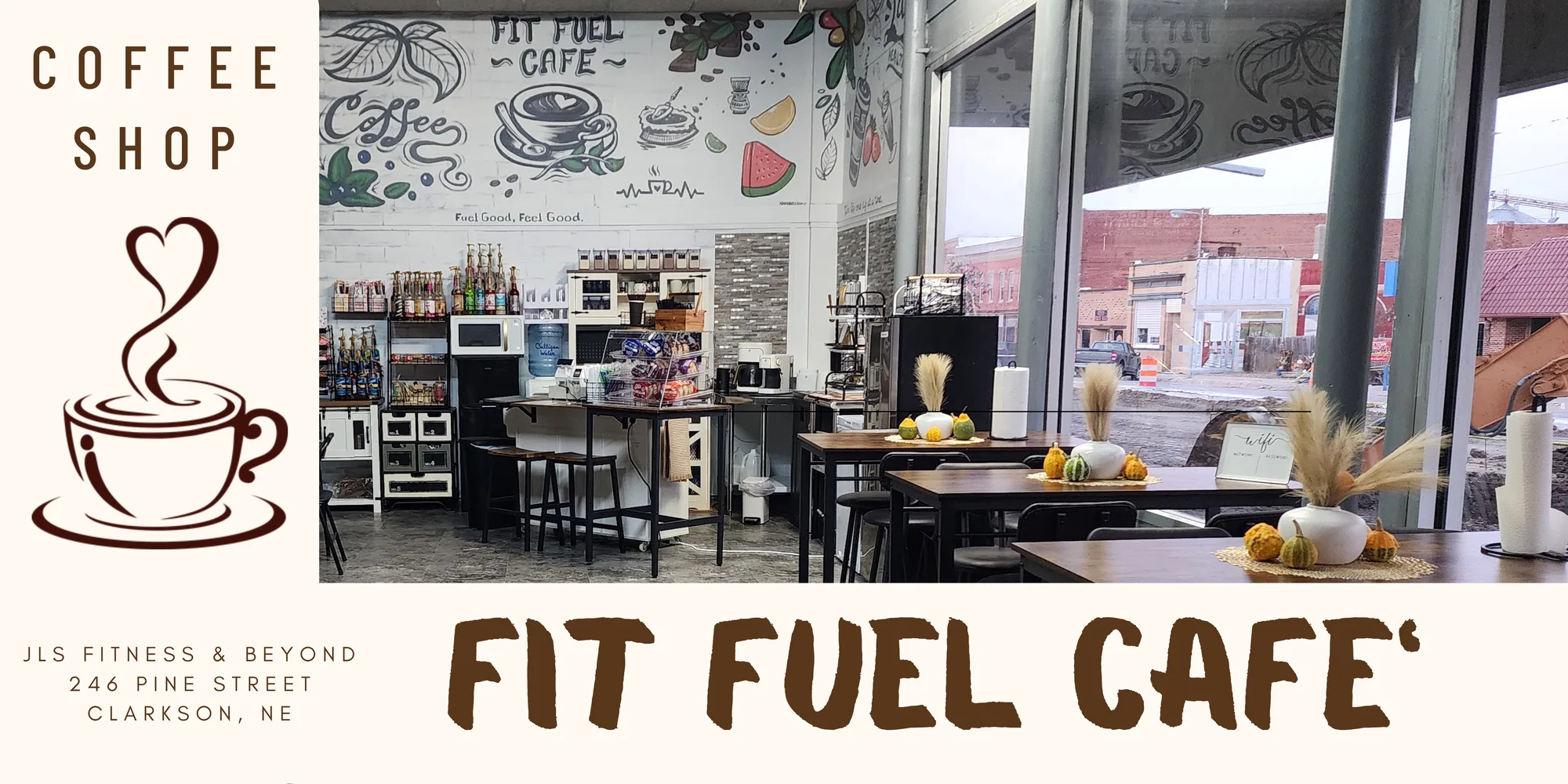 Fit Fuel Cafe interior
