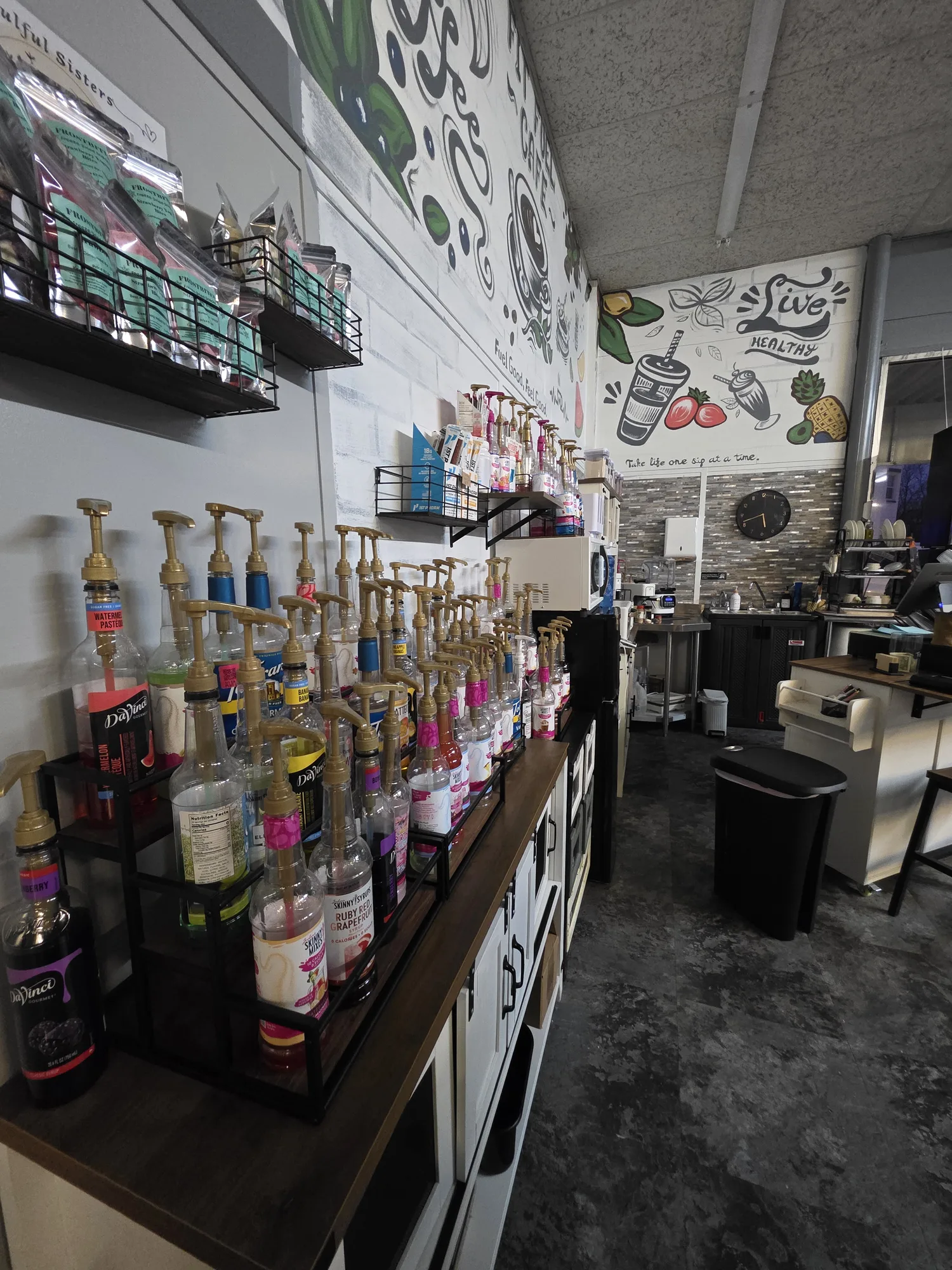 Fit Fuel syrup selection
