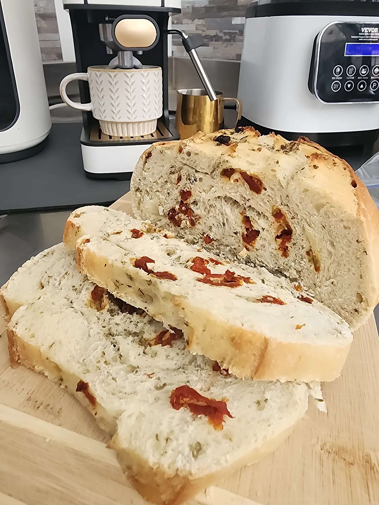 Fresh Italian sourdough bread from Fit Fuel Cafe